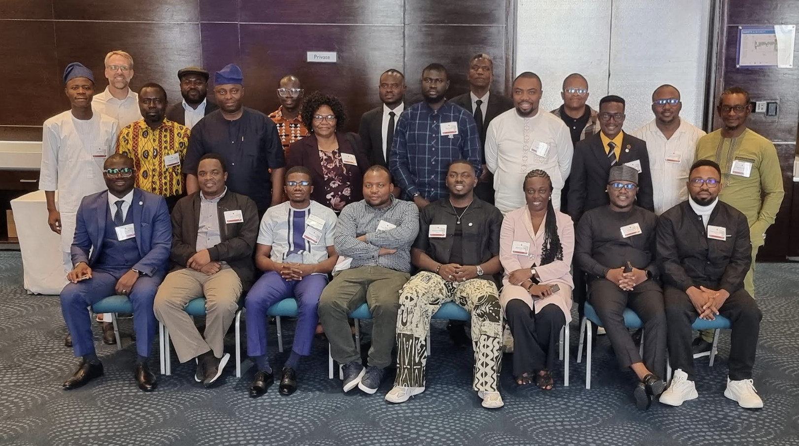 George Ayittey Society members